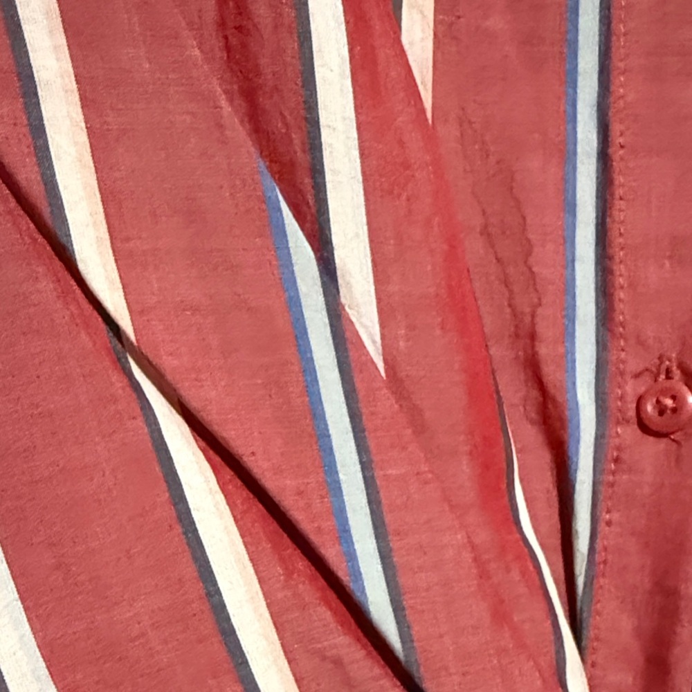 Universal Thread Striped Button-Down Shirt - Picture 5 of 5